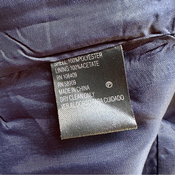 NWT! Antonio Melani Dark Blue Isis Dress - Picture 4 of 8